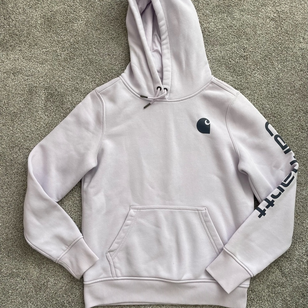 Womens Carhartt Lilac Hoodie- Size XS